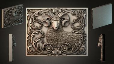 Cartouches KRTI_004619 3d model