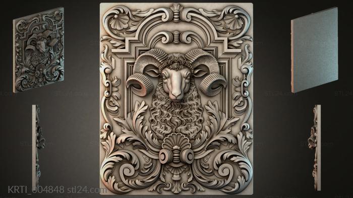 Cartouches (KRTI_004848) 3D models for cnc