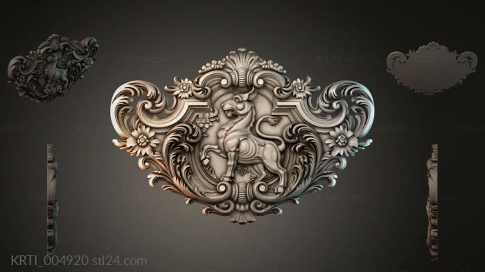 Cartouches (KRTI_004920) 3D models for cnc
