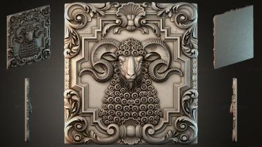 Cartouches KRTI_005017 3d model