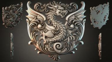Cartouches KRTI_005018 3d model