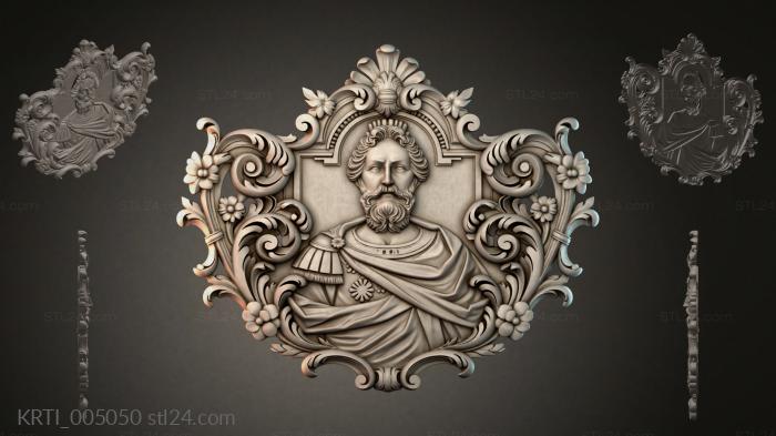 Cartouches (KRTI_005050) 3D models for cnc