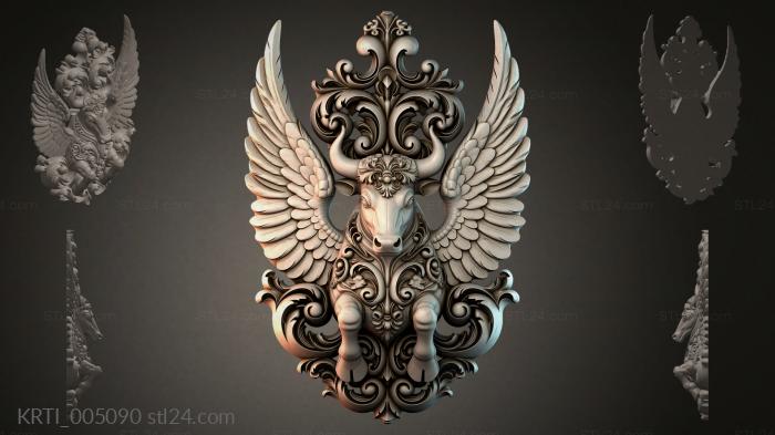 Cartouches (KRTI_005090) 3D models for cnc