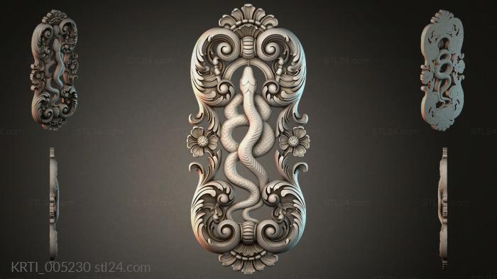 Cartouches (KRTI_005230) 3D models for cnc