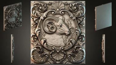 Cartouches KRTI_005312 3d model