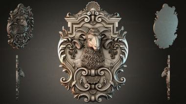 Cartouches KRTI_005406 3d model