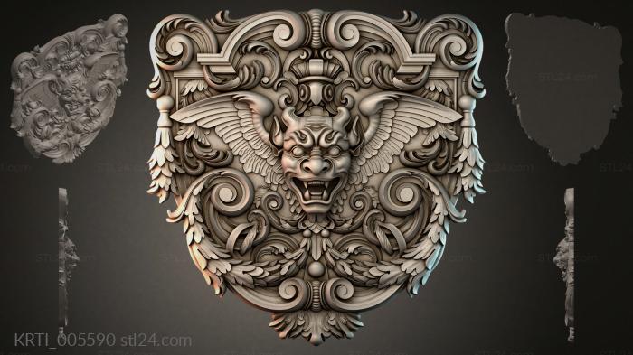Cartouches (KRTI_005590) 3D models for cnc