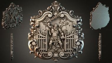 Cartouches KRTI_005623 3d model