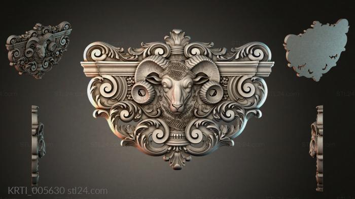 Cartouches (KRTI_005630) 3D models for cnc
