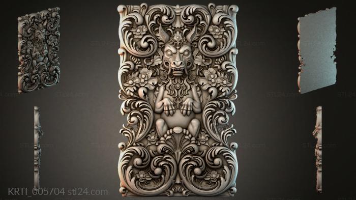 Cartouches (KRTI_005704) 3D models for cnc