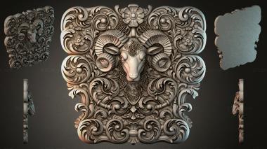 Cartouches KRTI_005745 3d model