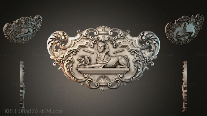 Cartouches (KRTI_005826) 3D models for cnc