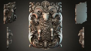 Cartouches KRTI_005857 3d model