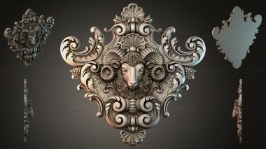 Cartouches KRTI_005866 3d model