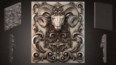 Cartouches KRTI_005872 3d model
