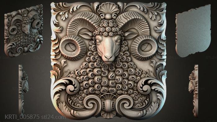 Cartouches (KRTI_005875) 3D models for cnc