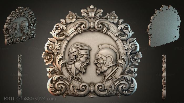 Cartouches (KRTI_005880) 3D models for cnc