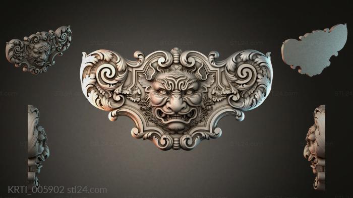 Cartouches (KRTI_005902) 3D models for cnc