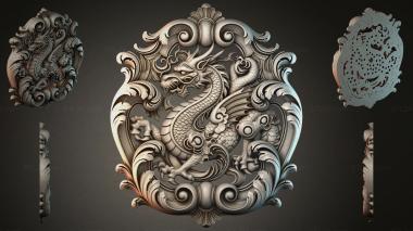 Cartouches KRTI_005907 3d model
