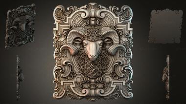 Cartouches KRTI_006003 3d model