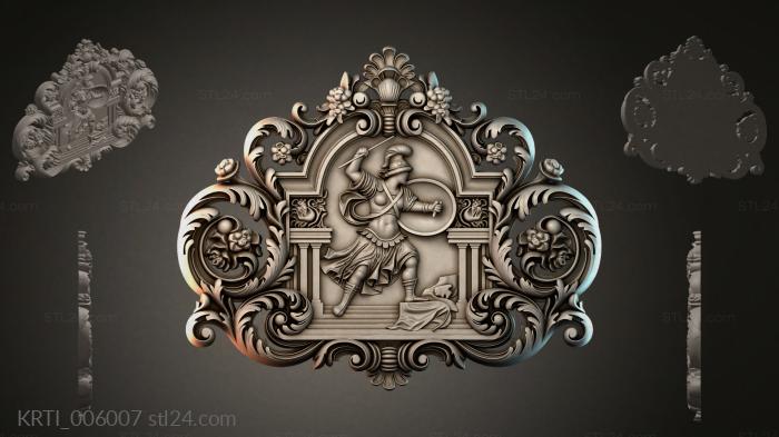 Cartouches (KRTI_006007) 3D models for cnc