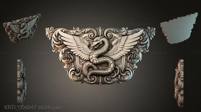Cartouches (KRTI_006047) 3D models for cnc