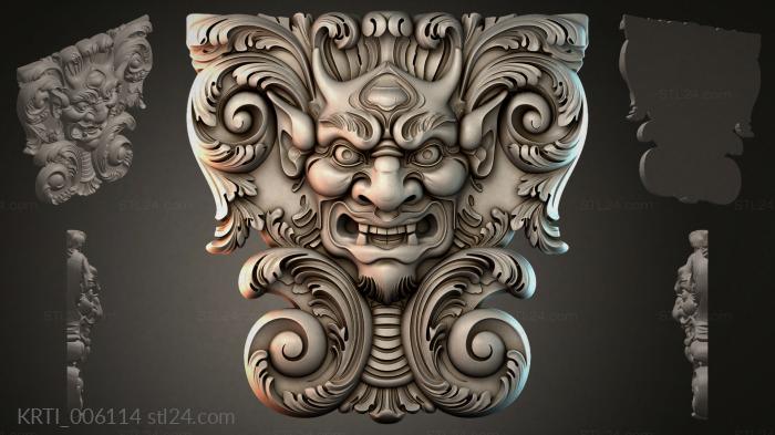 Cartouches (KRTI_006114) 3D models for cnc