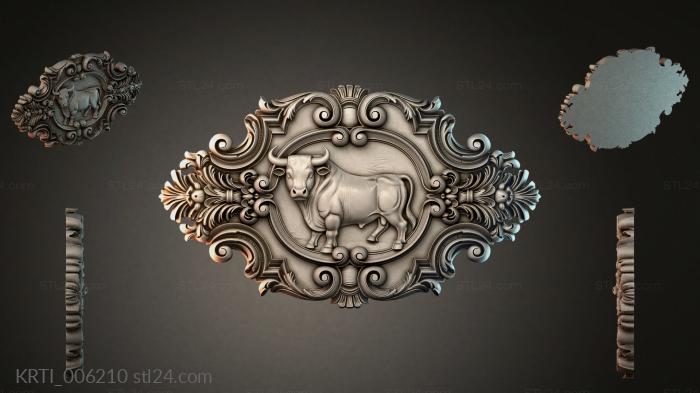 Cartouches (KRTI_006210) 3D models for cnc
