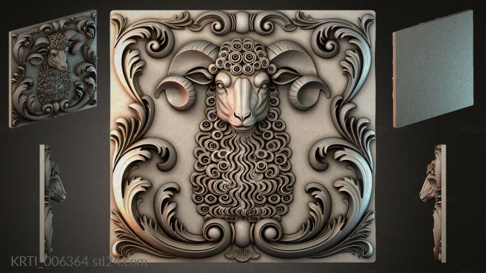 Cartouches (KRTI_006364) 3D models for cnc