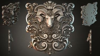 Cartouches KRTI_006497 3d model