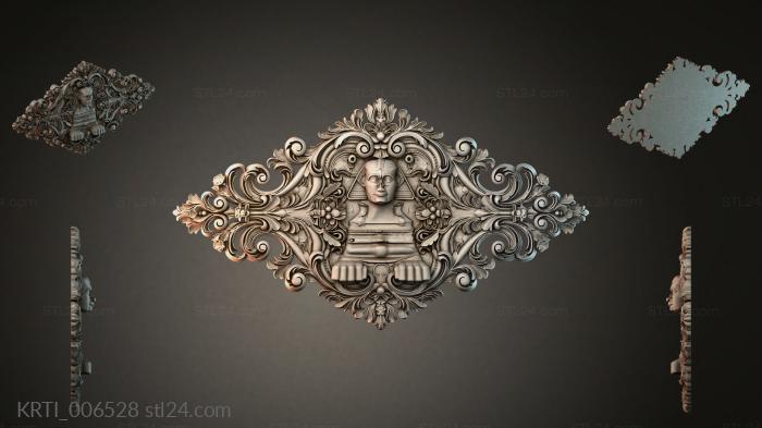 Cartouches (KRTI_006528) 3D models for cnc