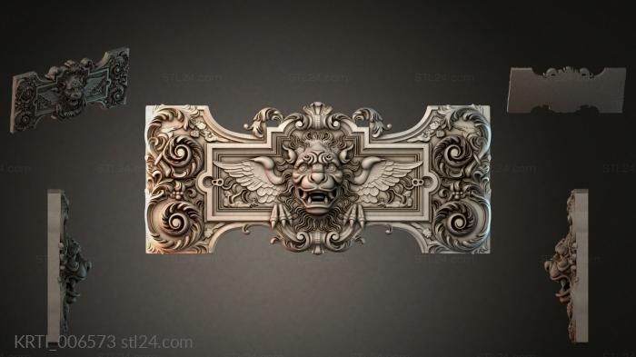 Cartouches (KRTI_006573) 3D models for cnc