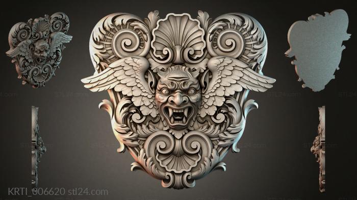 Cartouches (KRTI_006620) 3D models for cnc