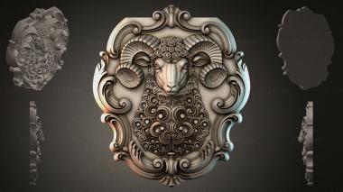 Cartouches KRTI_006669 3d model