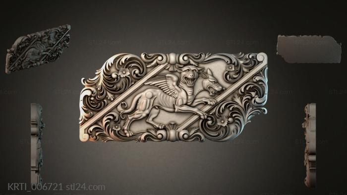 Cartouches (KRTI_006721) 3D models for cnc