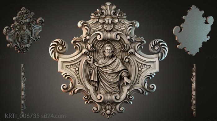 Cartouches (KRTI_006735) 3D models for cnc