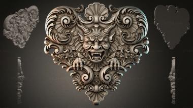 Cartouches KRTI_006851 3d model