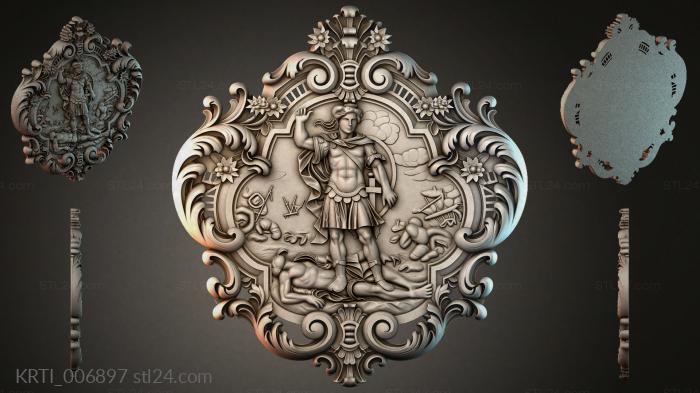 Cartouches (KRTI_006897) 3D models for cnc