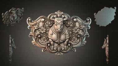 Cartouches KRTI_006911 3d model