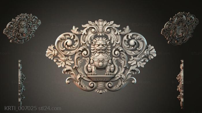 Cartouches (KRTI_007025) 3D models for cnc
