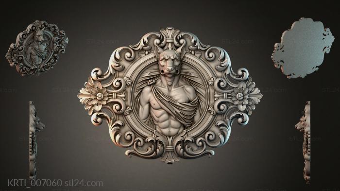 Cartouches (KRTI_007060) 3D models for cnc