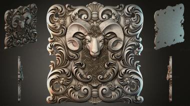 Cartouches KRTI_007075 3d model