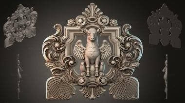 Cartouches KRTI_007110 3d model