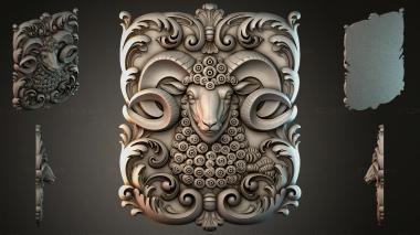 Cartouches KRTI_007113 3d model