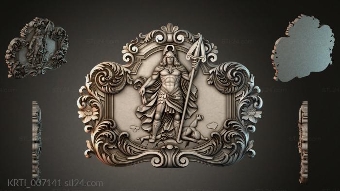 Cartouches (KRTI_007141) 3D models for cnc