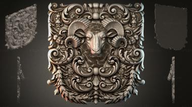 Cartouches KRTI_007182 3d model