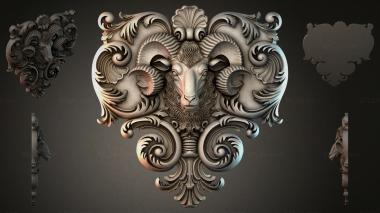 Cartouches KRTI_007196 3d model
