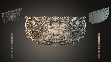 Cartouches KRTI_007217 3d model