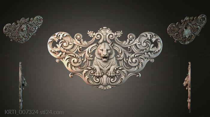 Cartouches (KRTI_007324) 3D models for cnc
