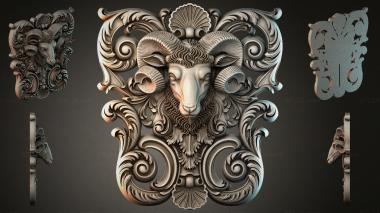 Cartouches KRTI_007328 3d model